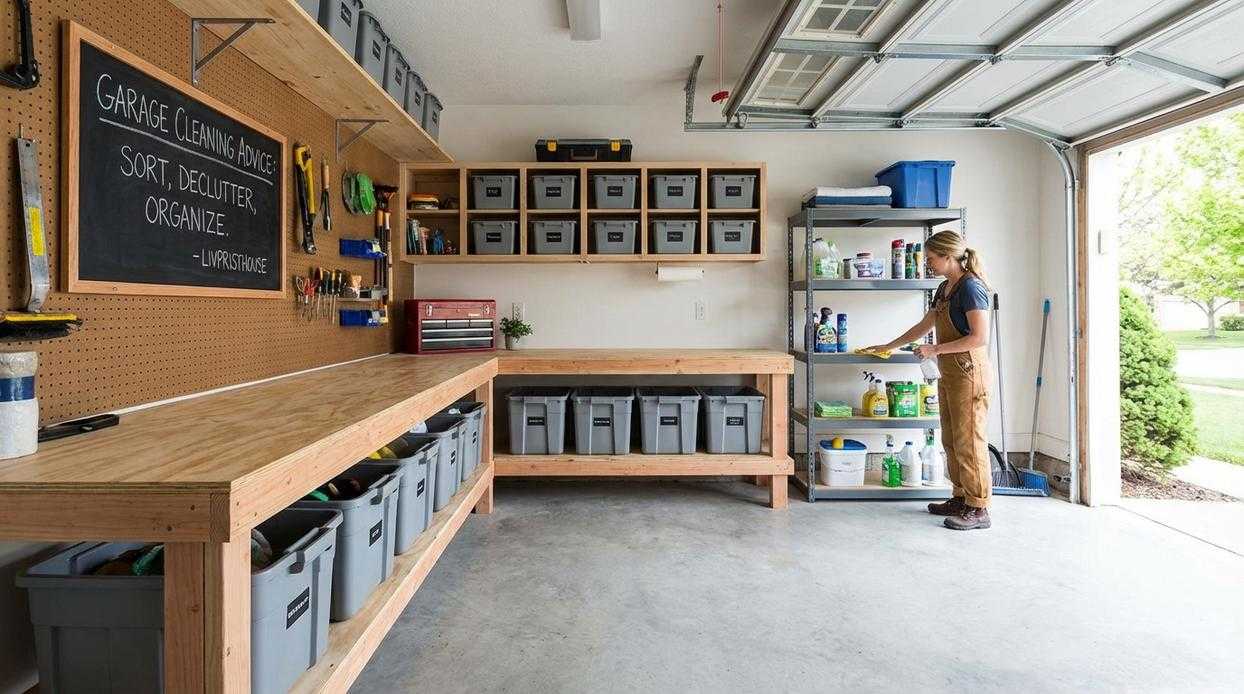 Garage Cleaning Advice Livpristhouse