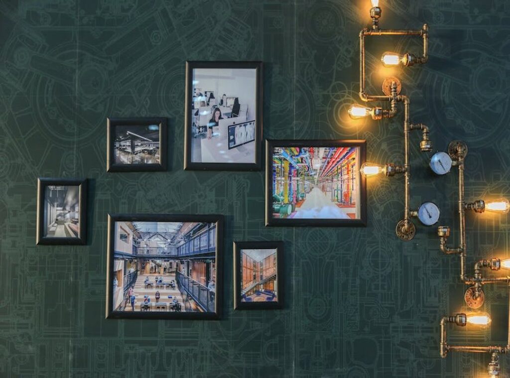 industrial style aesthetics