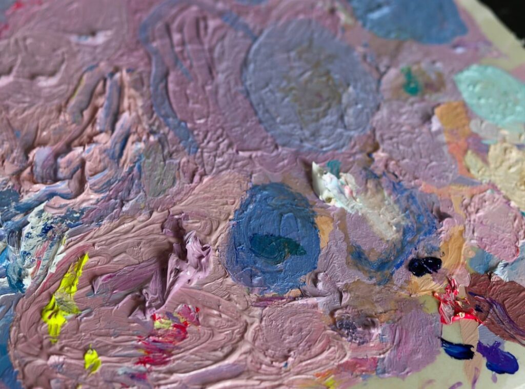 mixing textures depth